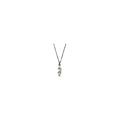 Alpha Sigma Tau AET Sorority Lavaliere Necklace, 18 inch chain