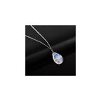 OdrillionGems 925 Sterling Silver Natural Gemstone Dainty Pendant Necklace