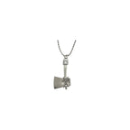 Cool Axe Necklace, Punk Tool Charm Pendant, Long Necklace