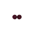 Faux Druzy Earrings on Hypoallergenic Plastic Posts 8mm