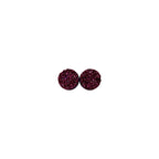 Faux Druzy Earrings on Hypoallergenic Plastic Posts 8mm