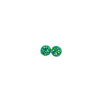 Faux Druzy Earrings on Hypoallergenic Plastic Posts 8mm