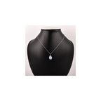 OdrillionGems 925 Sterling Silver Natural Gemstone Dainty Pendant Necklace