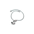 Hippo charm bracelet, hippo charm, adjustable bracelet, animal, personalized bracelet, initial bracelet, monogram