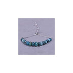 Extremely Rare Grandidierite Beads Bracelet in Sterling Silver 925, One for All