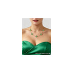 Four Leaf Clover Necklace for Women -18K Gold Plated Stainless Steel Lucky Necklaces, Non-Tarnish Hypoallergenic Black/White/Wine Red/Emerald Green/Navy Blue Clover Pendant Lucky Gifts for Women