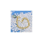 Abalone Shell & Pearl Charms Rope Oval Chain Bracelet for Women